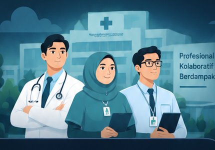 Ilustrasi tim rumah sakit